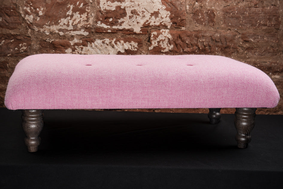 Blushing Pink Makes the Boys Wink: A Footstool for the Romantic at Heart