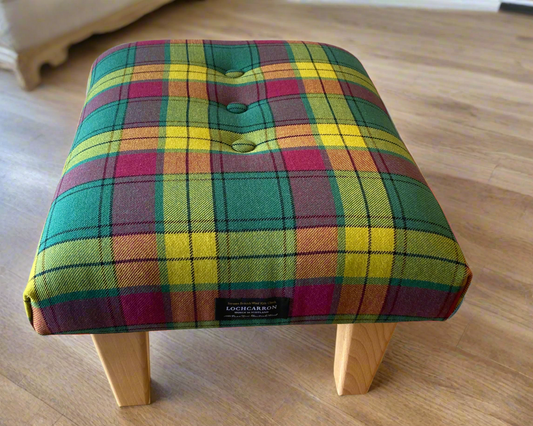 MacMillan Tartan Footstool